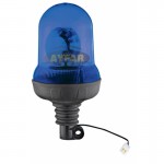 TR517 - 2 DÖNER TRAFİK İKAZ LAMBA 12V H3 MAVİ