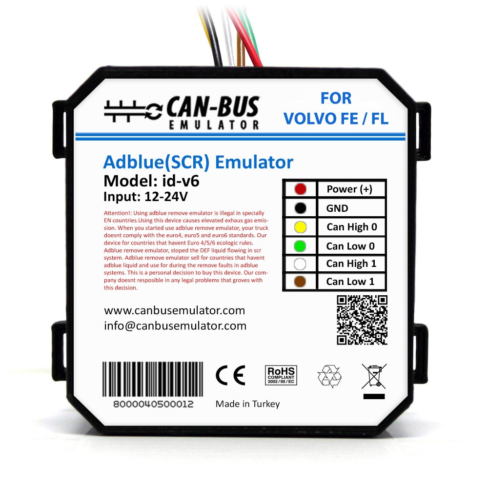 Volvo FE / FL Euro 6 Adblue İptali